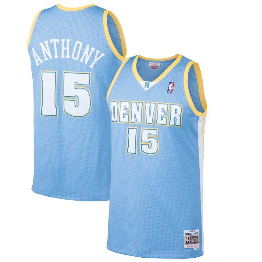 Nuggets 15 Carmelo Anthony Blue Mesh Hardwood Classics Jersey Dzhi,We sell and wholesale Nuggets 15 Carmelo Anthony Blue Mesh Hardwood Classics Jersey Dzhi on line form chian!